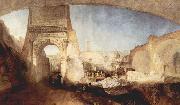 Joseph Mallord William Turner Das Forum Romanum, fur Mr. Soanes Museum oil painting reproduction
